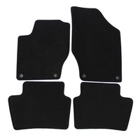 Velour FußMatten Automatten FüR Peugeot 308 2007-2013 4-Tlg Schwarz