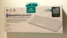 Bluetooth Keyboard Ultra-Slim Wireless Model M-BTWKT New Open Box