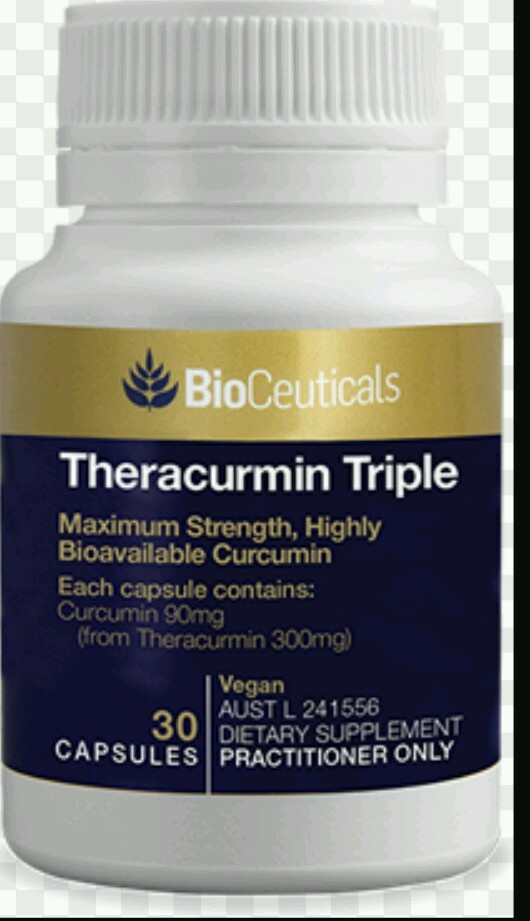 Theracurmin trible Highly Bioavailable Curcumin 30 caps Healtheries