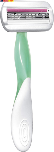 Soleil Sensitive Disposable Women'S Shaving Razors - Pack of 3 Shavers, Purple, - Picture 5 of 12