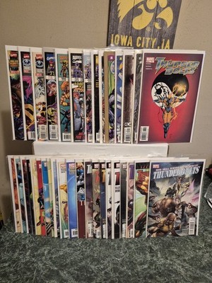 THUNDERBOLTS LOT #1-157,  35 COMIC LOT, F/VF TO VF/NM MARVEL 1997-2011 1ST ISSUE