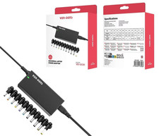 65W Universal Laptop Charger, Compact Power Adapter with 11 DC Tips