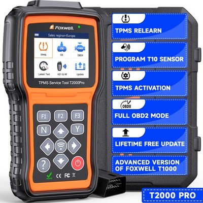 FOXWELL KFZ OBD2 Diagnosegerät RDKS TPMS Programmiergerät Reifendrucksensor
