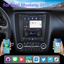 For 2010-2014 Ford Mustang Apple CarPlay Android 13 Car Radio Stereo GPS NAVI FM