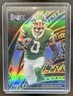 2025 Panini Select Braelon Allen Club Level Green and Black Snakeskin Prizm #/2