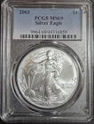 2003 PCGS MS69 American Silver Eagle Gem Mint 1oz Dollar $1 UNC