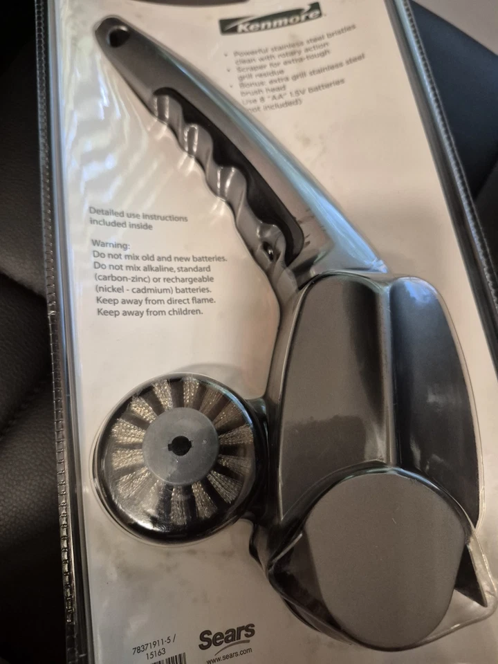 Sears Kenmore Cordless SS Grill Brush Brand new  - Image 3 of 3