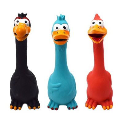 Haltbares Latex Screaming Chicken Dog Squeeze Sound Squeaker Interaktives