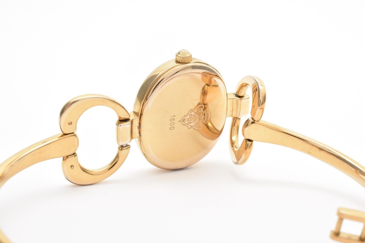 GUCCI 1600 Ladies Watch in Gold with Battery for sale online | eBay
