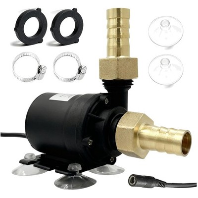 12V Wasserpumpe Mini Tauchpumpe 800L/H 19W Brunnen Aquarium Teich Umwälzpumpe