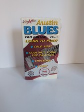 SongXpress; Austin Blues For Guitar V1 VHS sealed