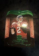 2015 Panini Crown Royale - Men at Arms Die-Cuts Matt Ryan #MA10 Green
