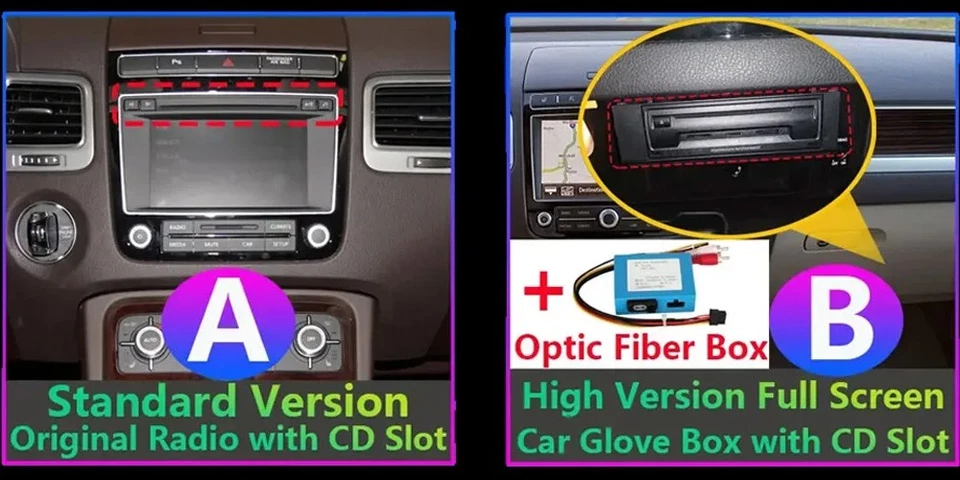 Carplay Radio For Volkswagen Touareg 2011-2017 GPS Navi Car Stereo 2DIN Headunit - Image 4 of 4