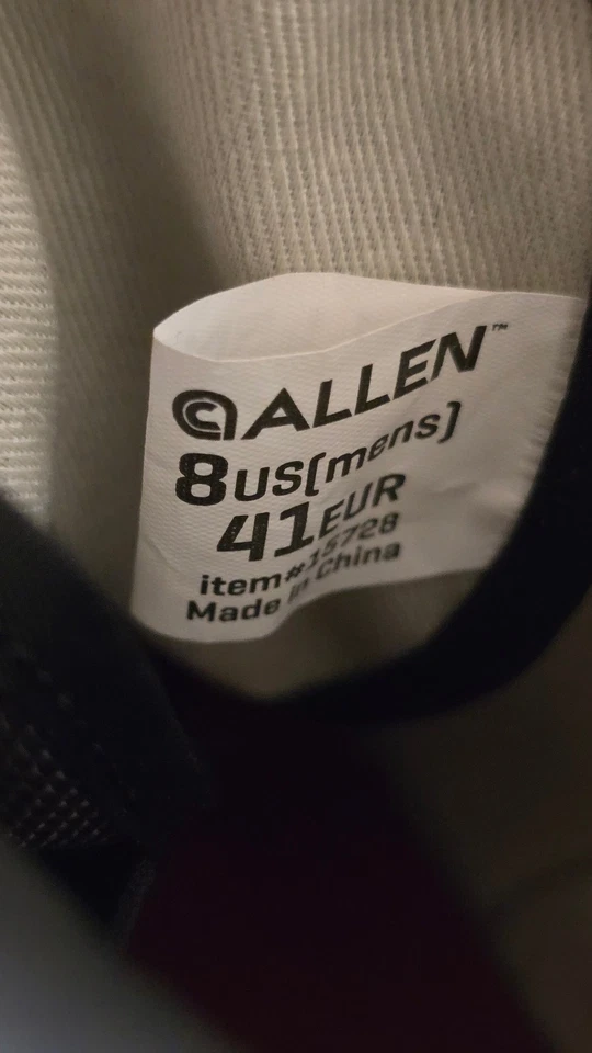 Allen Men's Size 8 Granite River Felt Sole Wading Boots - Grey - Image 3 of 3