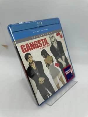 GANGSTA.: The Complete Series 12 Episodes ギャングスタ Blu-ray NEW Sealed Reg A