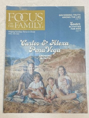 Focus on the Family Magazine Apr 5 2023 Carlos Alexa Pena Vega Easter Activities