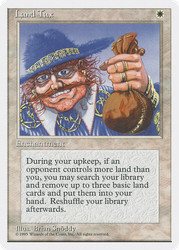 Land Tax (284) - Fourth Edition - Magic: The Gathering