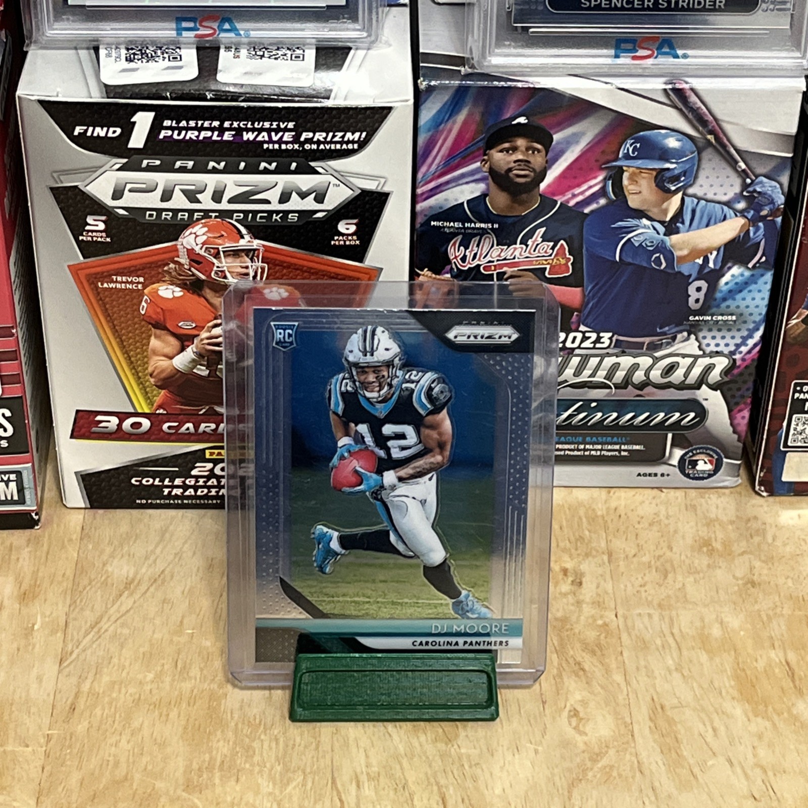 DJ MOORE 2018 Panini Prizm Football Rookie Card #207 Base RC