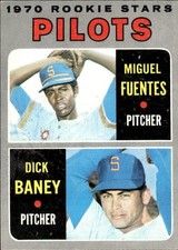1970 TOPPS MIGUEL FUENTES 88 VG DICK BANEY RC BASEBALL SEATTLE PILOTS