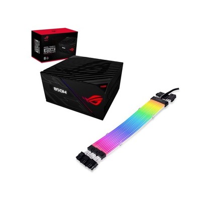 ASUS ROG Thor 850 850W Power Supply + Lian Li Strimer Plus V2 24 Pin 