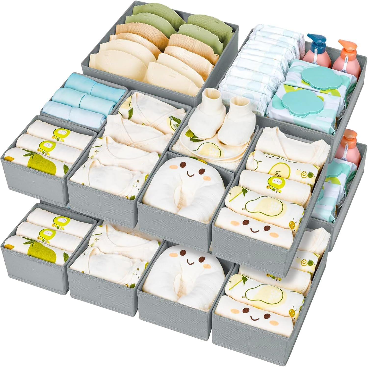 Set Organizer Cassetti Professionale Divisori TNT Antiumidità