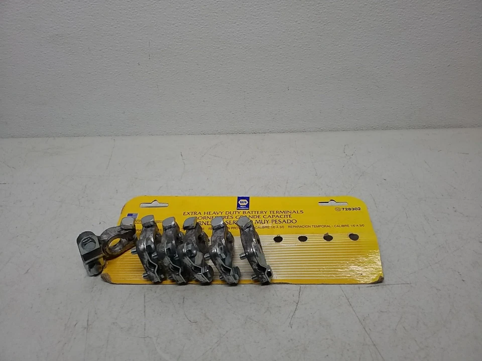 6 Pack NAPA 728302 Battery Cable Repair Terminals – 1/0–3/0 GA Heavy-Duty - Image 3 of 4