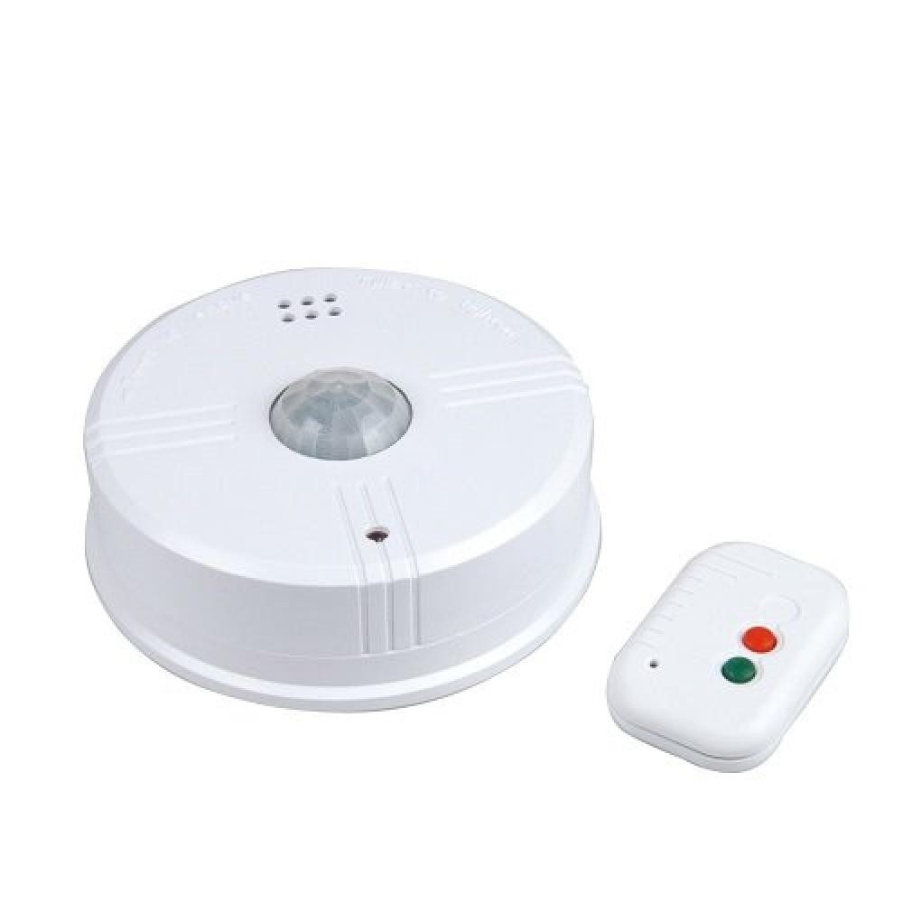 Unitec 47003 Motion Alarm - Sensore 360° Wireless con Telecomando
