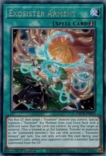 GRCR-DE022 EXOSISTER ARMENT RARE 1.AUFLAGE YuGiOh KARTE