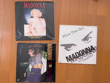 Madonna LaserDisc 3 Title Set Virgin Tour Who's That Girl Blond Ambition Japan