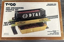 Tyco HO Scale #868 Ore Unloading Trestle Set  NOS