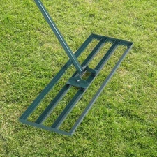 Lawn Leveling Rake, 36"x10" Ground Lawn Leveler with 78" Steel Extended Handle