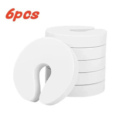 6Pcs Door Finger Pinch Guards Baby Proof Doors Slam Stopper Extra Soft Foam Prot