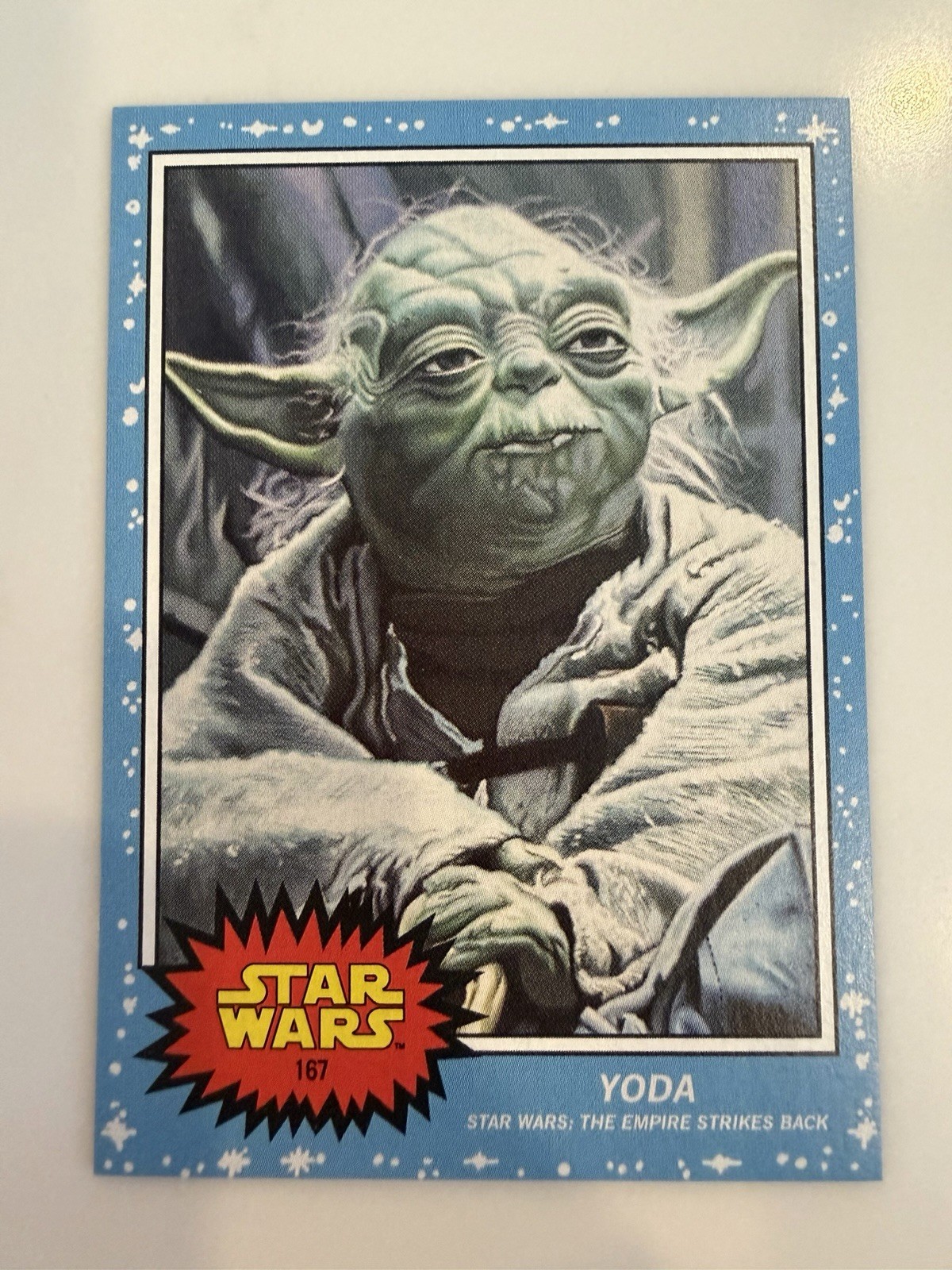 2021 Topps The Living Set YODA #167 Star Wars