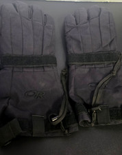 Outdoor Research OR Adv Warm Dry Military Gloves Black W. Liners Size Medium