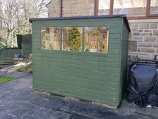 8' x 6'  Garden Shed