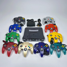 Nintendo 64 N64 Console Bundle OEM Controllers Tight Sticks + Tested & Authentic