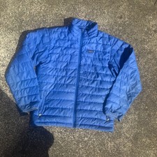 Patagonia Kids' Down Sweater Puffer Jacket Blue Size XL 14