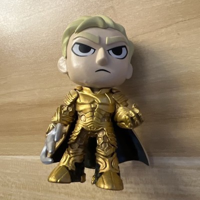 KING ORM Gold Armor Ocean Master FUNKO Mystery Minis DC Comics 3  *LOOSE Figure*