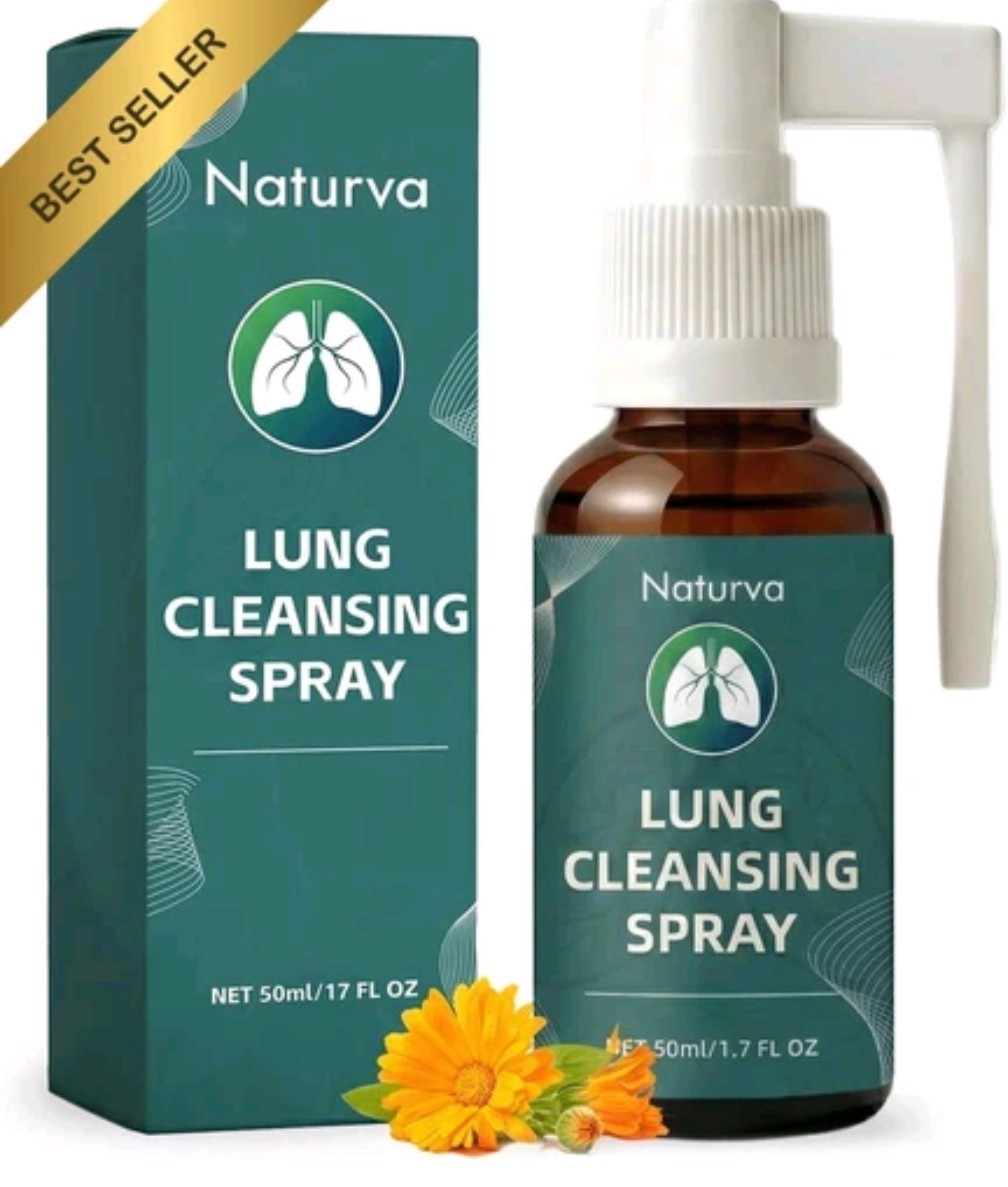 Lung Cleansing Spray,Calendula Leaf Extract Herbal Cleanse 1pcs 39 Day Supply