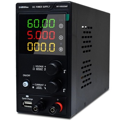 DC Power Supply Variable,60V 5A 300W Adjustable Switching DC Regulated Bench ...