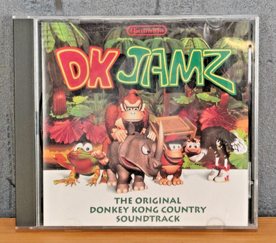  DK Jamz Original Donkey Kong Country Soundtrack   Nintendo CD 1994  