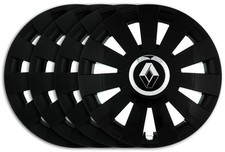 ENJOLIVEURS 16 vont bien avec RENAULT Laguna Megane Clio NOIR BTC