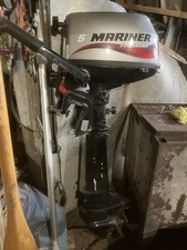 Mariner 5HP 4 Stroke Outboard – Long Shaft (F5HL) Boat Engine Dinghy Tender