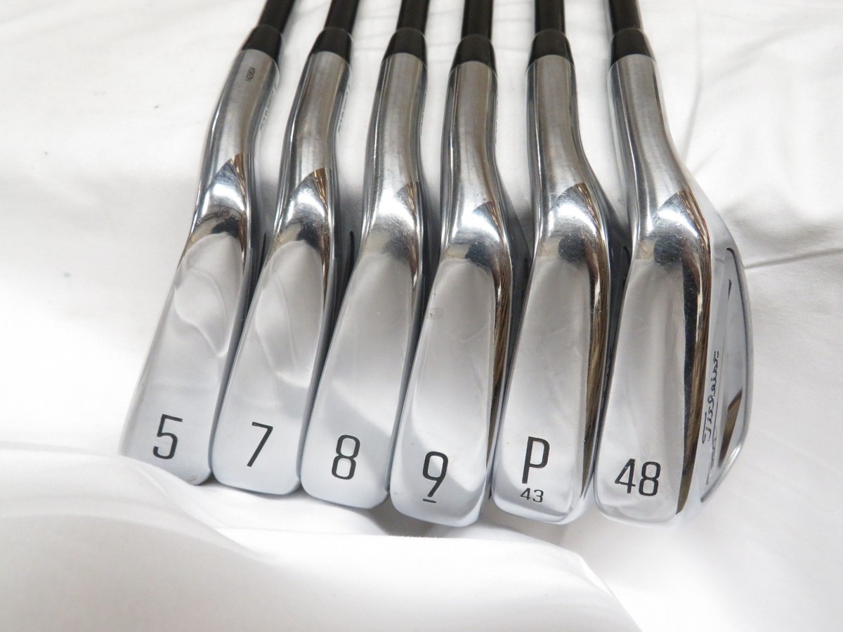 Used Titleist T350 Iron Set 5+7-PW+48 irons Tensei Red A Graphite