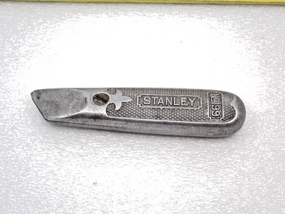 Vintage Stanley No.199 Fixed Blade Utility Knife with 2 New Blades made in USA