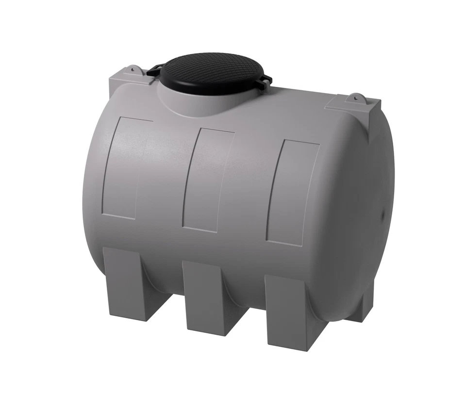 SERBATOIO ESTERNO ROTOTEC CISTERNA 1000 LT POLIETILENE STOCCAGGIO ACQUA GIARDINO - Immagine 2 di 4