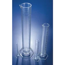 Zoro Select 9Nnx3 Graduated Cylinder, 1000Ml, Polypropylene (Formerly Lab