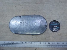 1969 Yamaha R3 Grand Prix 350 Y11718) engine right side oil pump cover 