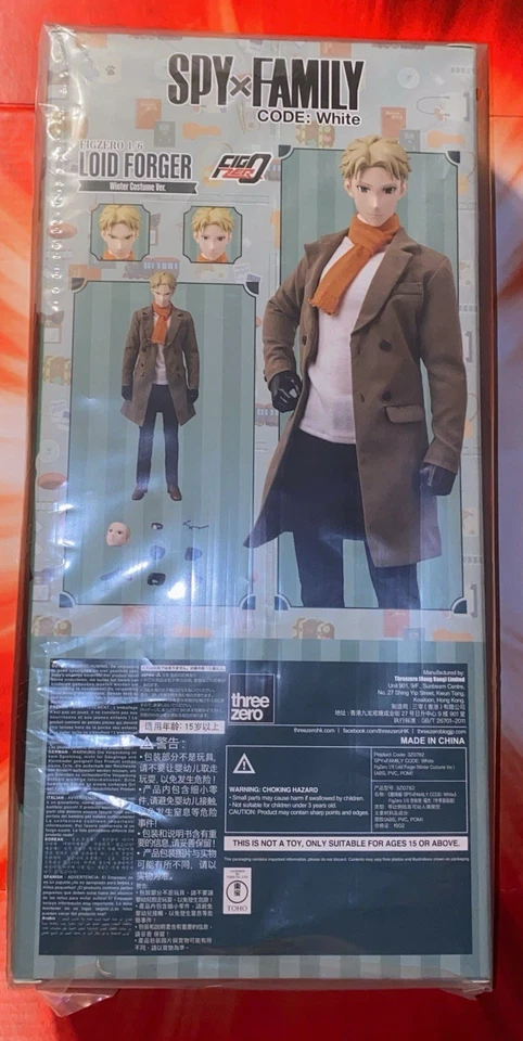 ThreeZero FigZero 1/6 Spy x Family Code White Loid Forger Invierno Disfraz Versión Foto 2 de 2