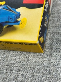 LEGO Vintage 1558 Mobile Command Trailer Classic Space 1986 SEALED NEW in BOX!!